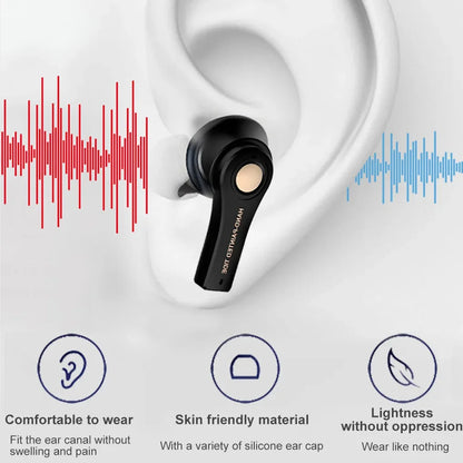 Wireless Headphones Mini Bass Earbuds Waterproof Graffiti Bluetooth-compatible 5 0 Sports Earphones  White