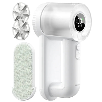 Rechargeable Fabric Shaver Electric Lint Remover with Digital Display Sweater Shaver Lint Shaver for Clothing Blanket