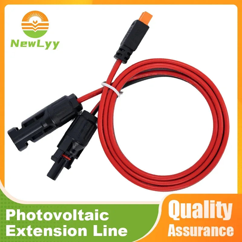 XT60 Solar Cable 12AWG PV Extension Wire with XT60 Connector for Solar Panel Power System Drone ﻿