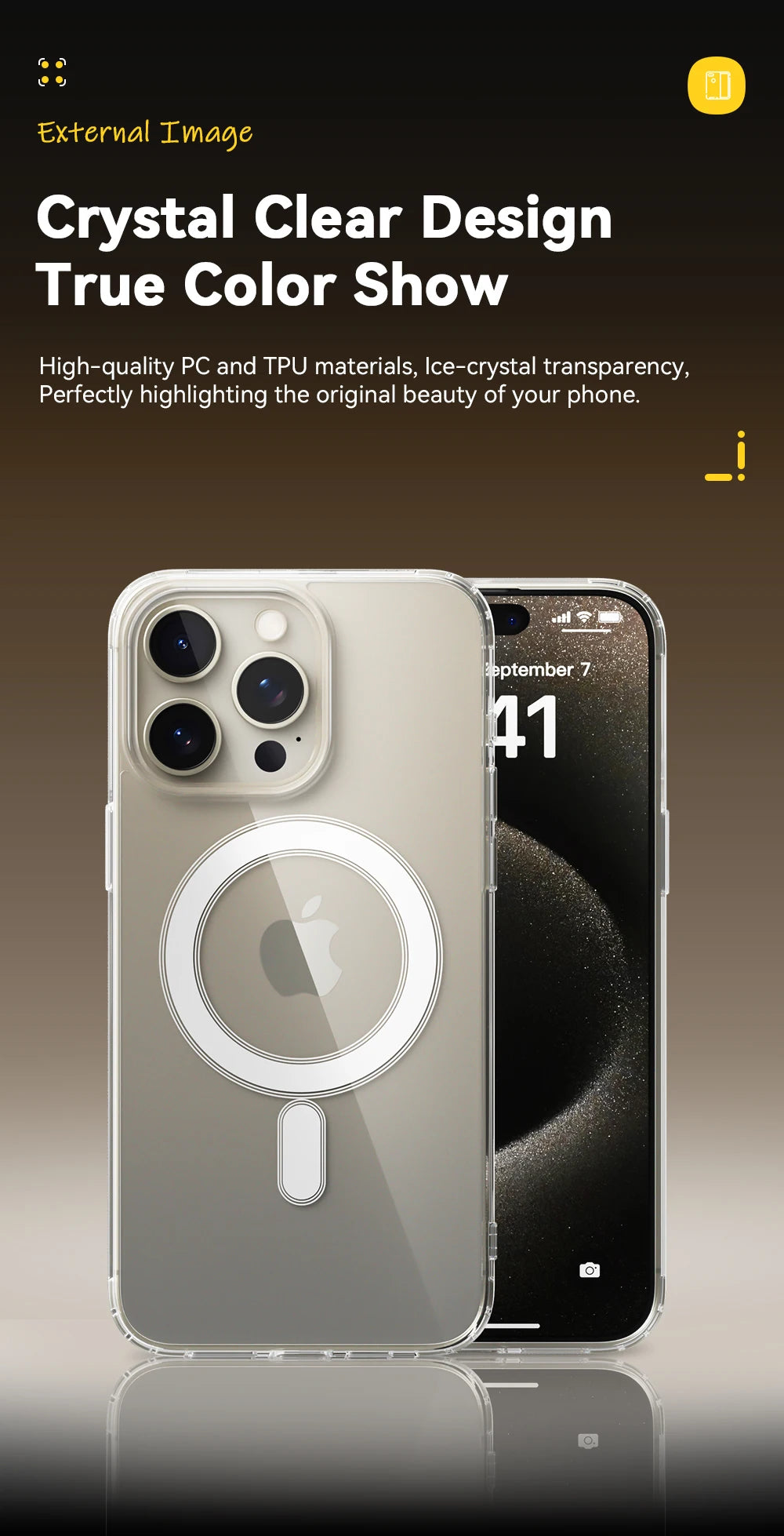 Essager Magnetic Case for iPhone 15 14 13 12 Pro Max Case Shockproof Cover for iPhone 14 Pro Max 15 Plus 15pro Macsafe TPU Cases