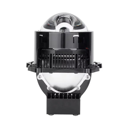Bi LED Projector Lenses 3 Inch For Hella Headlight Hyperboloid Dual Lens High Beam Laser 6000K Auto Lamp Car Light Retrofit Kit