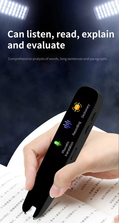 Translation Pen For Teacher Student Smart Voice Scan Translator Pen Multifunction Dictionary Translation Business Travel Abroad