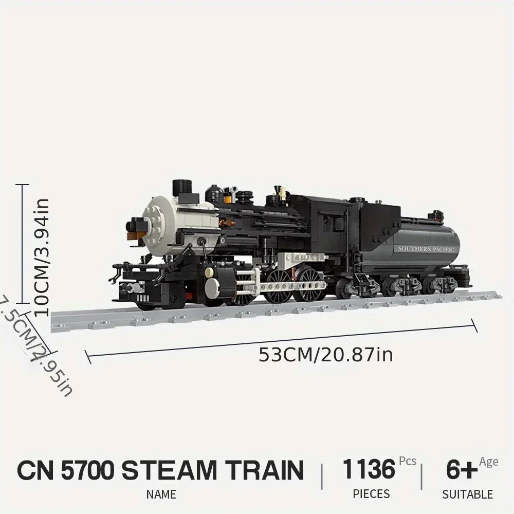 Track electric train city train model puzzle building block toy assemble and insert toy  gift
