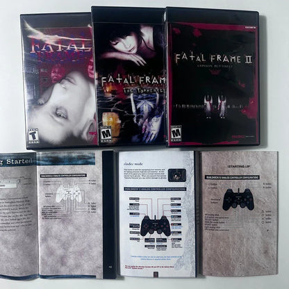 Retro video game Fatal Frame Series NTSC U/C Version copy digital burning disc DVD For PS direct reading modification machine