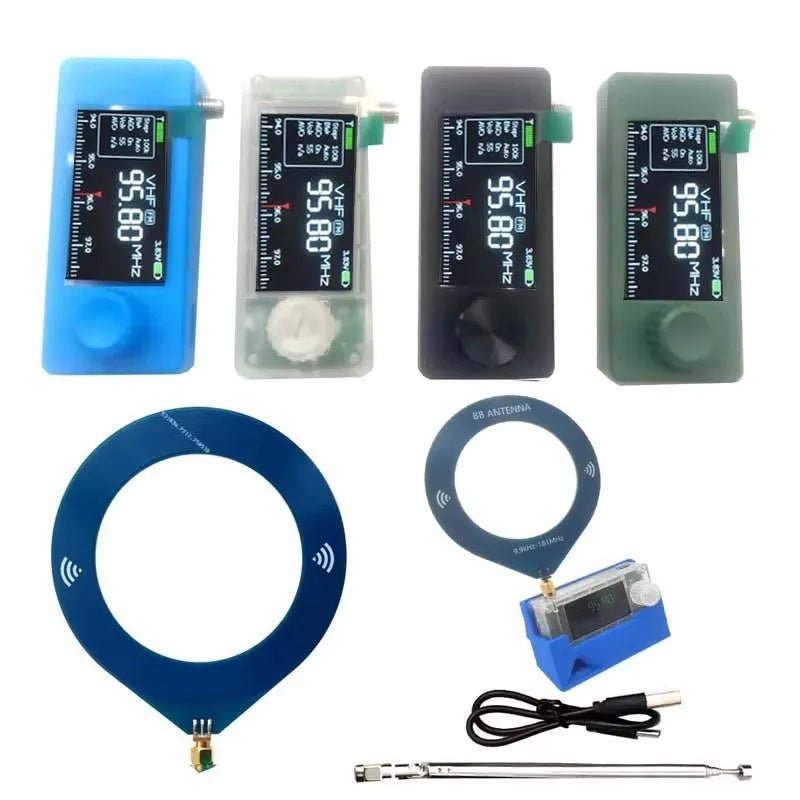 New SI4732 Mini Pocket  0.5-108mhz SSB AM FM SW MW All Band Receiver Radio In Colorful Shell