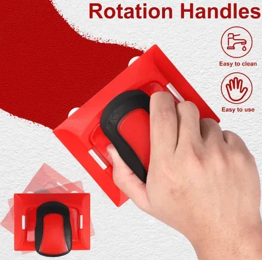 Trim Paint Edger Rotating Handle Wall Corner Pad Painter Edge Painting Tool for Walls and Ceilings for Painting Corner and Edges