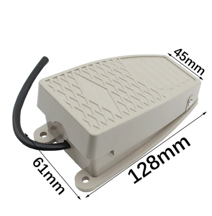 EKW-5A-B AC 380V DC 220V SPDT Momentary Control Foot Pedal Switch for Spot Welding Machine
