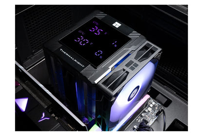 Thermalright PA 120 Digital Chassis Air Cooling Radiator，6 heat pipe/CPU/CPU simultaneous monitoring/Supports LGA1851/1700/AM5