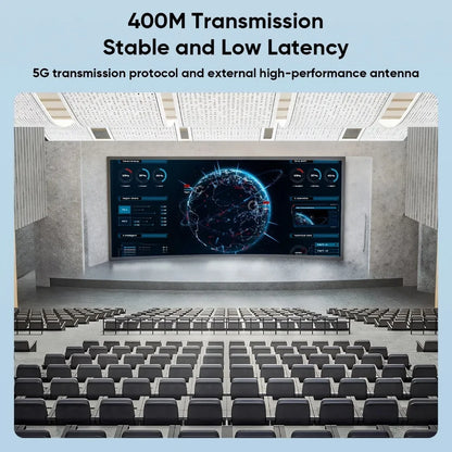 400M 1080P 5G Wireless HDMI Audio and Video Transmitter Receiver Extender for  Camera Laptop PC PS3/PS4 To TV Monitor Projector