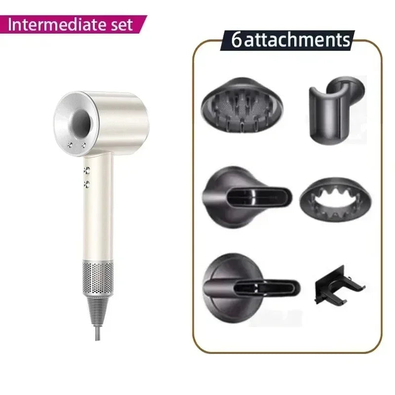 Sèche-cheveux Super Hair Dryer 220V sans balais, soin capillaire personnel, coiffage, outil à ions négatifs, programme de séchage, sèche-cheveux électrique à ions négatifs