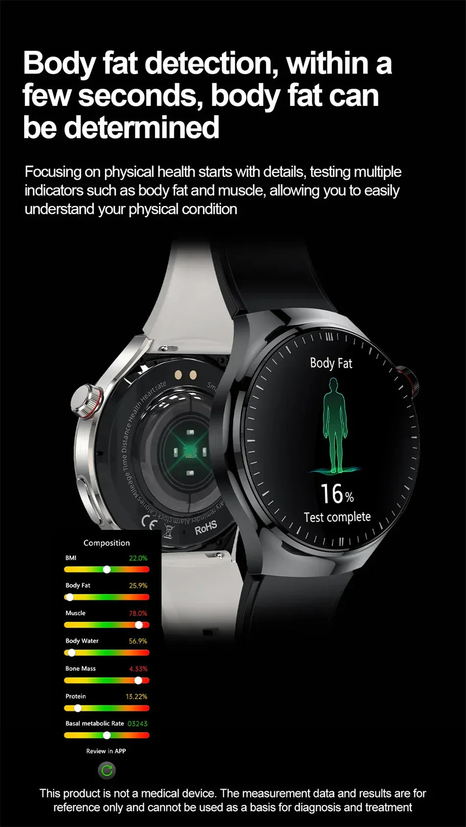 2026New For Man Smartwatches Outdoor Sport Smart Watch Men 1.43“ HD AMOLED Screen ECG physical examination BT5.0 Call smartwatc