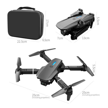 E88PRO Drone 8K 5G Professional HD Dual Camera Aerial Photography Remote Control Aircraft Quadcopter Toys 15000M 2025