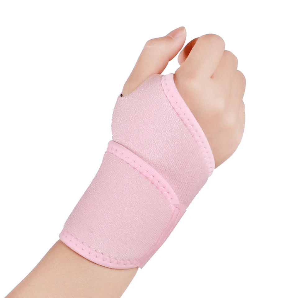 GOBYGO 1Pcs Wrist Support Sport Fitness Wristband Training Safety Hand Bands Sprain Gym Wrist Thumb Support Straps Wraps Bandage