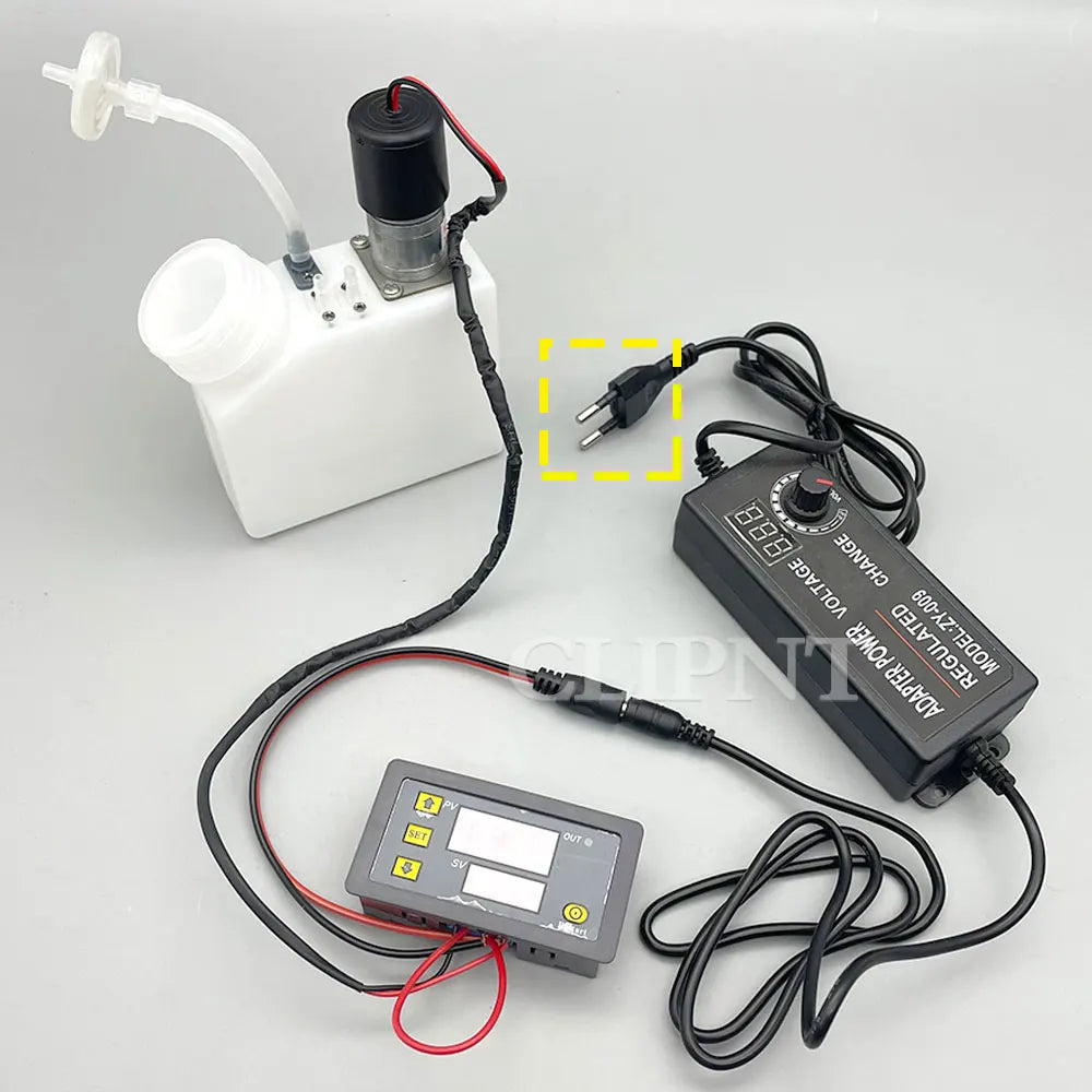 250ML DTF DTG CISS For Epson R1390 1400 1500W L800 L805 1430 1410 White With Stirrer Mixer Ink Tank Power Supply L1800