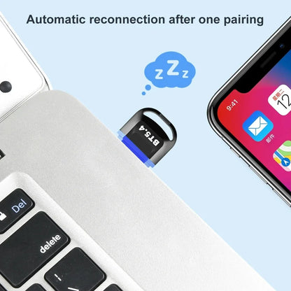 USB Bluetooth 5.4 Adapter Transmitter Receiver Bluetooth Audio Bluetooth Dongle Wireless USB Adapter for Computer PC Laptop