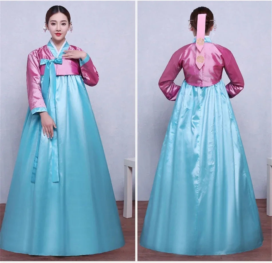 Robe Hanbok pour femmes, mode coréenne, Costumes anciens, fête traditionnelle, palais asiatique, vêtements de spectacle Cosplay,