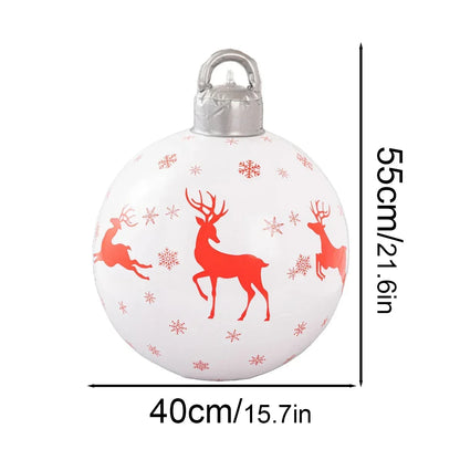 Multiple Styles Giant Inflatable Christmas Ball Home Outdoor Inflatable Decoration Christmas Snowman PVC Inflatable Decorated