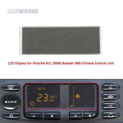 LCD SCREEN REPAIR KIT FOR PORSCHE 986 BOXSTER 996 DIGITAL HEATER CLIMATE CONTROL HVAC