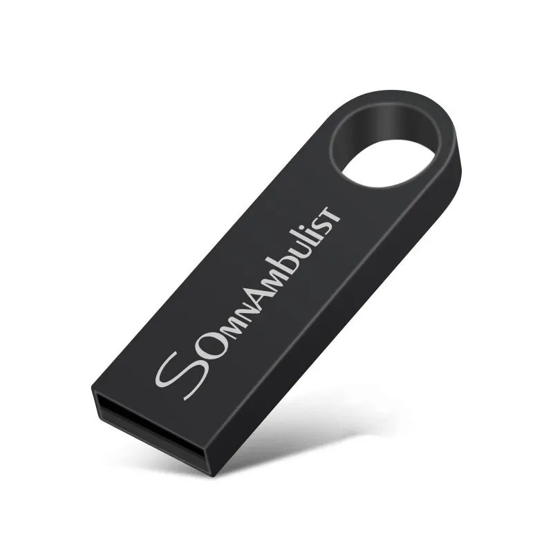 SomnAmbulist Pen Drive 32GB 64GB 128GB High Speed USB2.0 for PC Mobile Mini Pen Drive 16GB 32GB USB Flash Drive 64GB 8GB 4GB