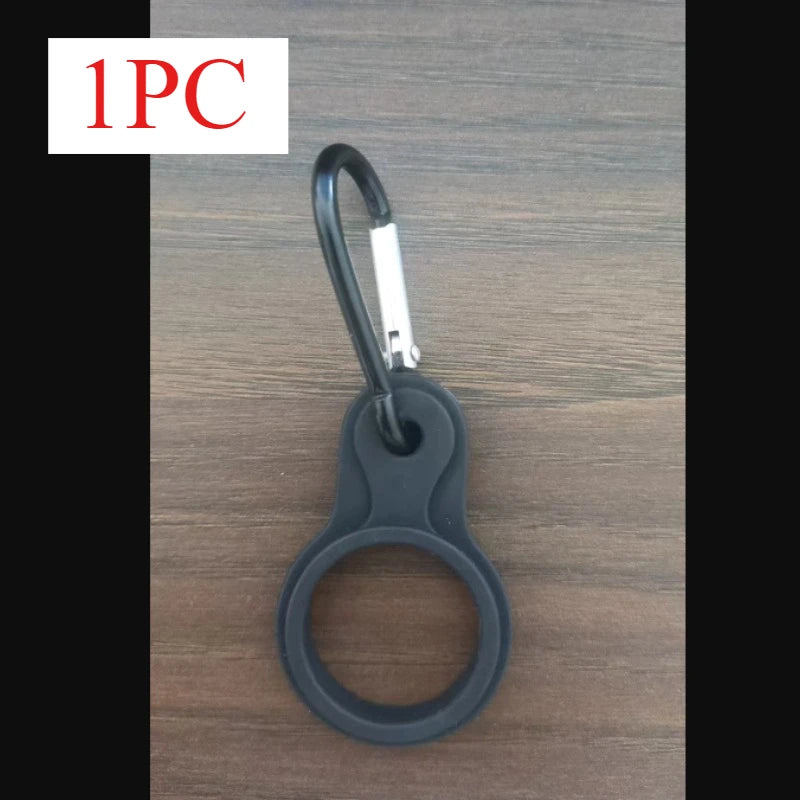 Climbing Bottle Holder Hanging Buckle Running Outdoor Sports Bottle Hook Bottle Clip Buckle Tool Silicone