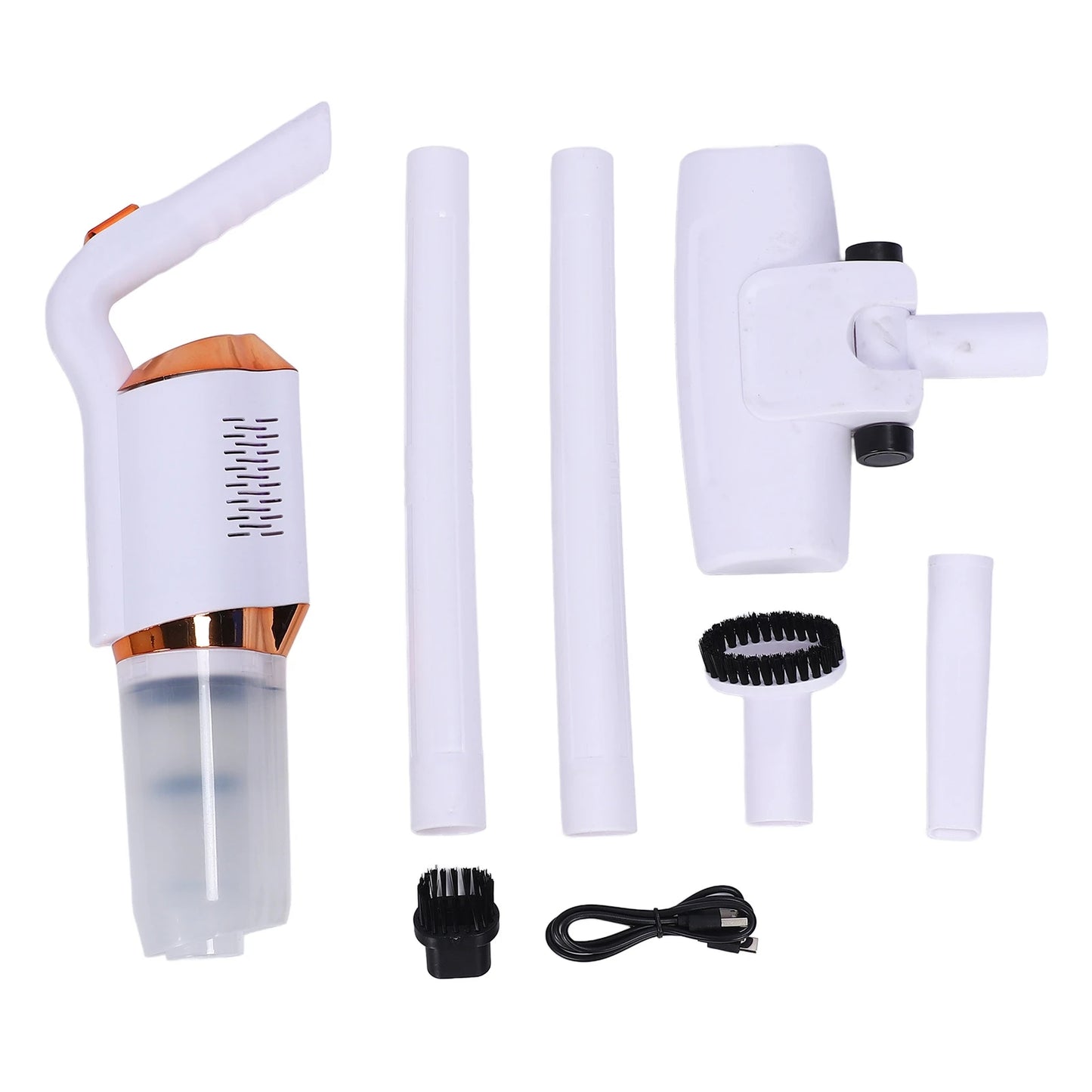 Cordless Vacuum Cleaner 8500pa Powerful Suction 600ml Dust Collecting Cup Car Vacuum Cleaner for Household