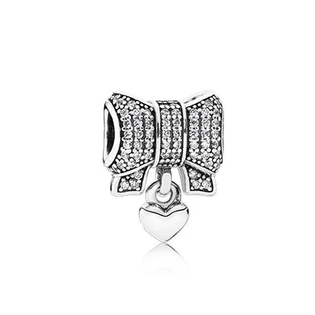 The New 925 Sterling Silver Charm Mother's Day Queen Crown Gift Box Fits Women Jewelry With Original Bracelet Accessories