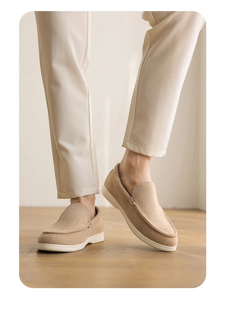 2025 Men's multi-color loafers A pedal leisure business shoes Doug shoes