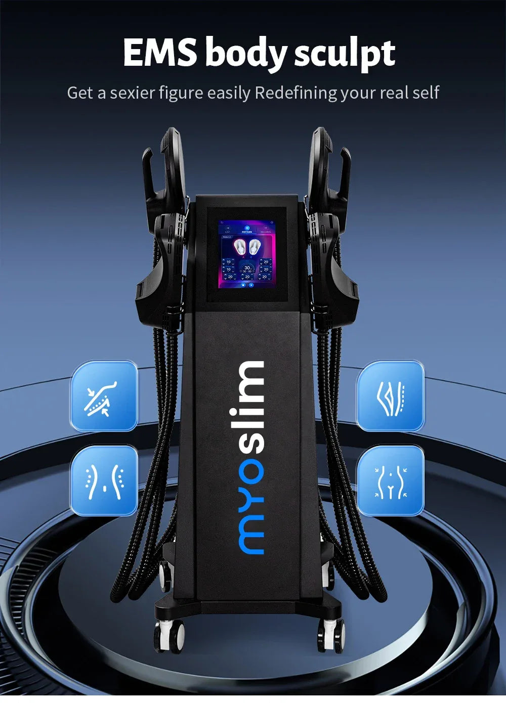 EMSzero PRO Ultra Therapy  6500W Hiemt Lose Weight EM Body Slim Muscle Stimulation Professional emszero NEO Machine