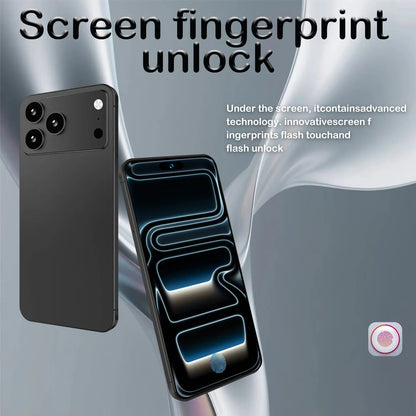 2026 Global Version I17 Promax Pro 4G 5G Dual Card Dual Standby System Original Intelligent 7.3inch 8000mAh Battery Arrival