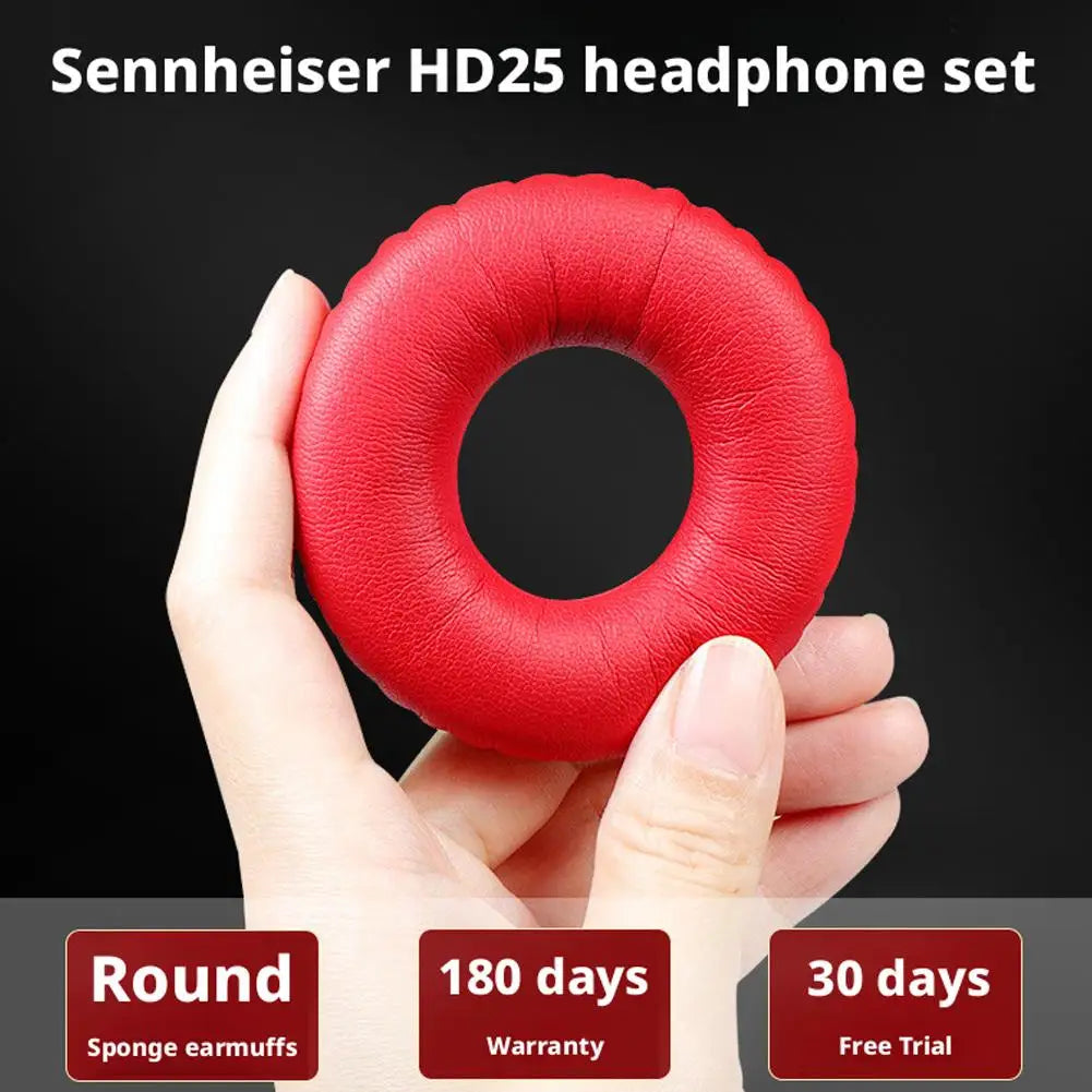 Replacement Ear Pads For Sennheiser HD25 HD250BT HD25-ll HD25S Il HMD25 Headphones Memory Sponge Sleeves Earmuffs Accessori K1I7