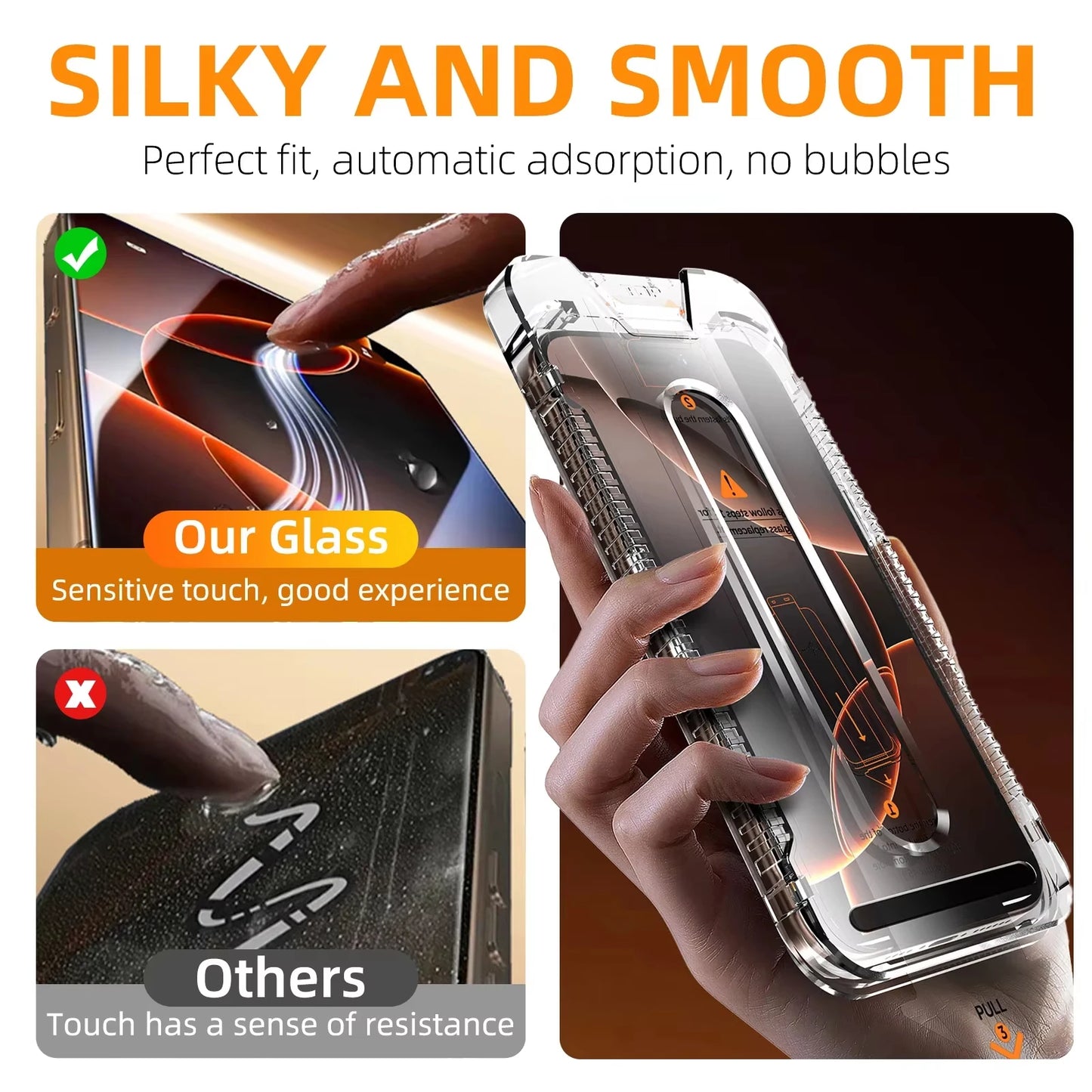 1-5pcs Screen Protector Oleophobic Coating Dust Free For Google Pixel 9 Pro XL 10 Pro XL 8 Pro 9A 8A 7A 6A HD Installation Tool