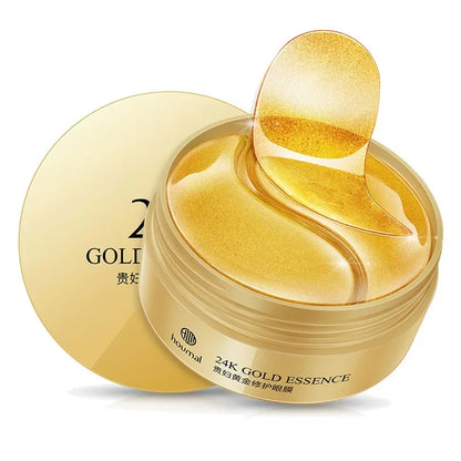 Skincare Products 24K Gold Hyaluronic Acid Eye Mask Remove Dark Eye Circles Collagen Eye Patches Korean Face Care Product