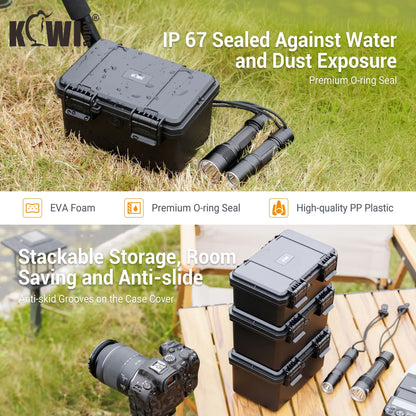 Multi Slots 18650/21700/AA/AAA/Coin Battery Case Storage Box Container Holder IP67 Waterproof And Dustproof Battery Storage Box