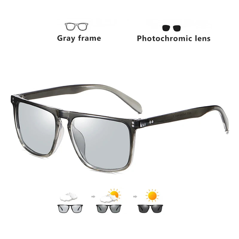 Fashion Blue-Light Shifting Sunglasses Micro-Rivet Design for Driving & Urban Escape Anti-Glare Daily Travel Essentials