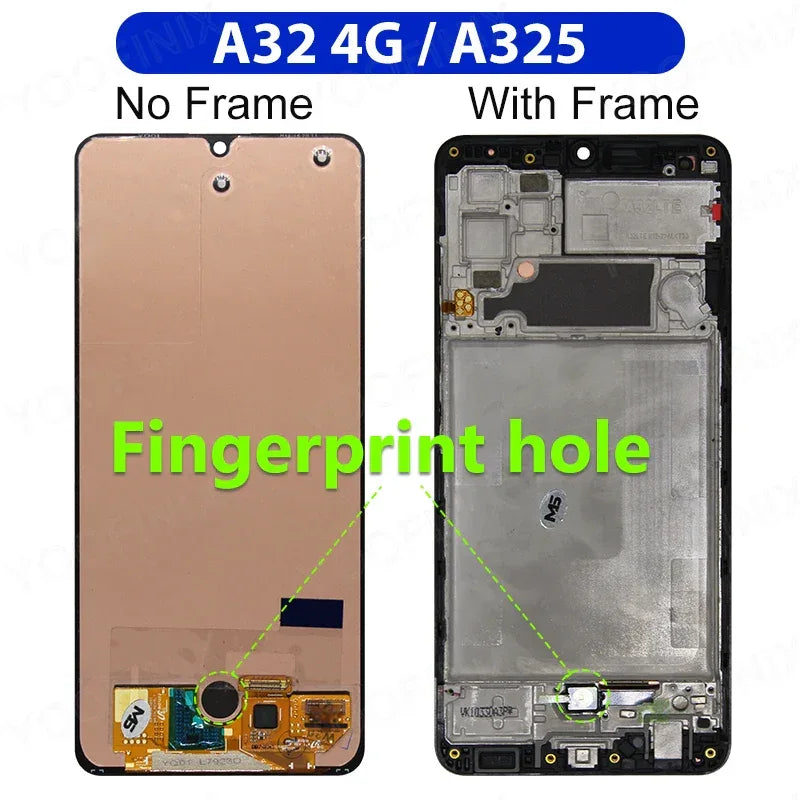 For Samsung Galaxy A32 4G LCD SM-A325F Display Touch Screen Digitizer For Samsung Galaxy A32 5G LCD SM-A326B Replacement
