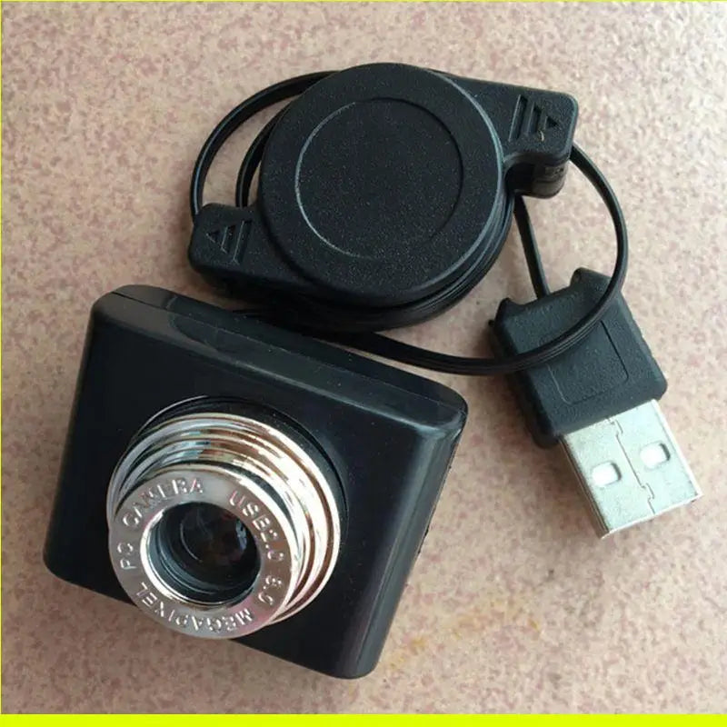 8 Million Pixels Mini Webcam for HD Web Computer Camera with Microphone for Desktop Laptop USB Plug and for Play for Vid