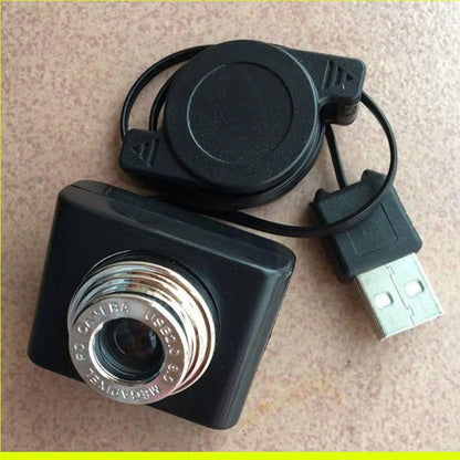 8 Million Pixels Mini Webcam for HD Web Computer Camera with Microphone for Desktop Laptop USB Plug and for Play for Vid