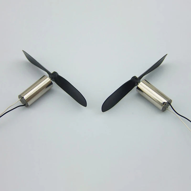 10pcs 46mm 4.6cm 0.8mm CW CCW AB Props Propellers Main Blades fit 716 615 720 Coreless Motor For Airplan Drone (5 Pair)