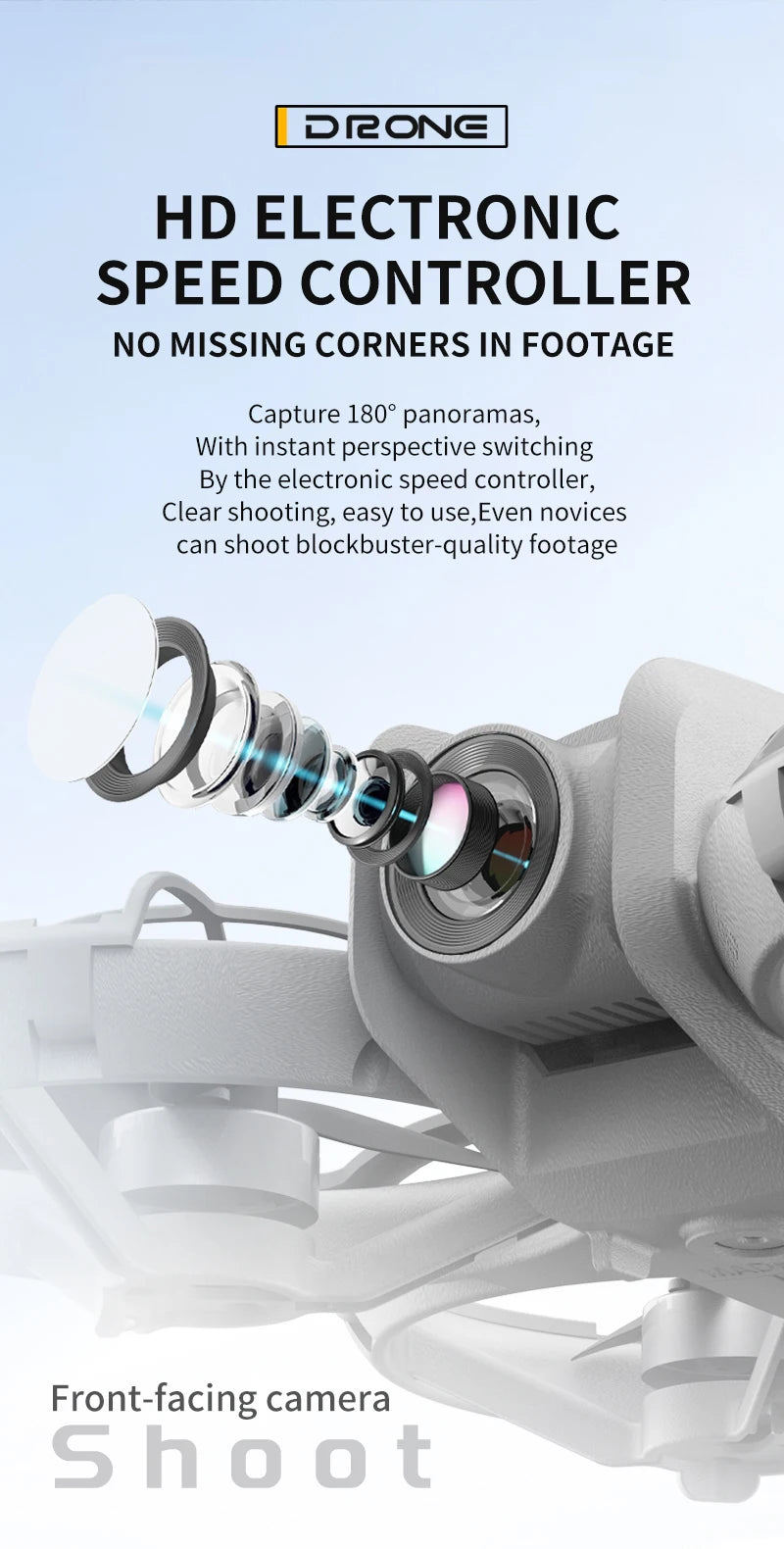 H137 PRO RC Drone 4K Professional HD Aerial 180° Dual Camera Photography Brushless Screen Remote Control Aircraft Quadcopter Toy