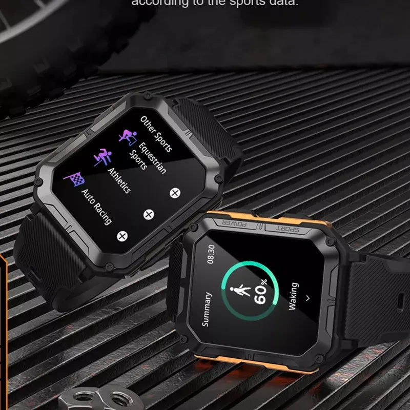 Smart Watch C20 PRO 1.83 Inch Men Music BT Call Outdoor Sports Fitness Tracker Heart Rate Blood Pressure Smartwatch