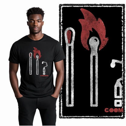 Coolmind U4 Streetwear Cool Print Exclusive Graphic T shirt fo men 100% Cotton Big Size vintage BLACK men's novelty tee shirt