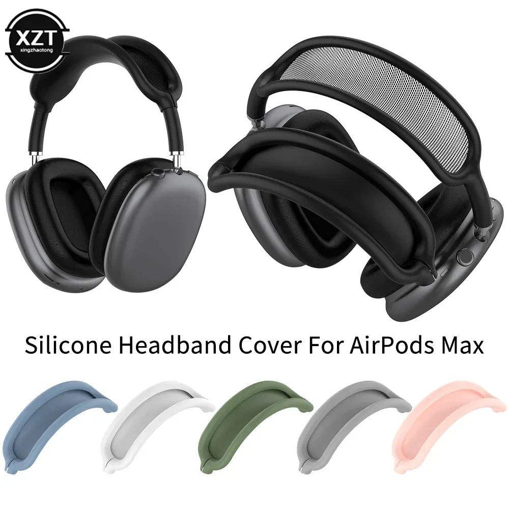 Soft Washable Headband Cover For AirPods Max Silicone Headphones Protective Case Replacement Cover Earphone Accessories