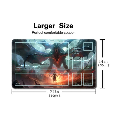 Mouse pad  Board Game TCG MTG Playmat Table Mat Game Size 60X35 CM Mousepad Compatible for card game CCG