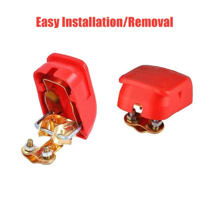 Battery Terminal Connectors 1 Pair Includes Positive and Negative 12V Car Quick-Release Connectors Suitable for Vehicles Boats