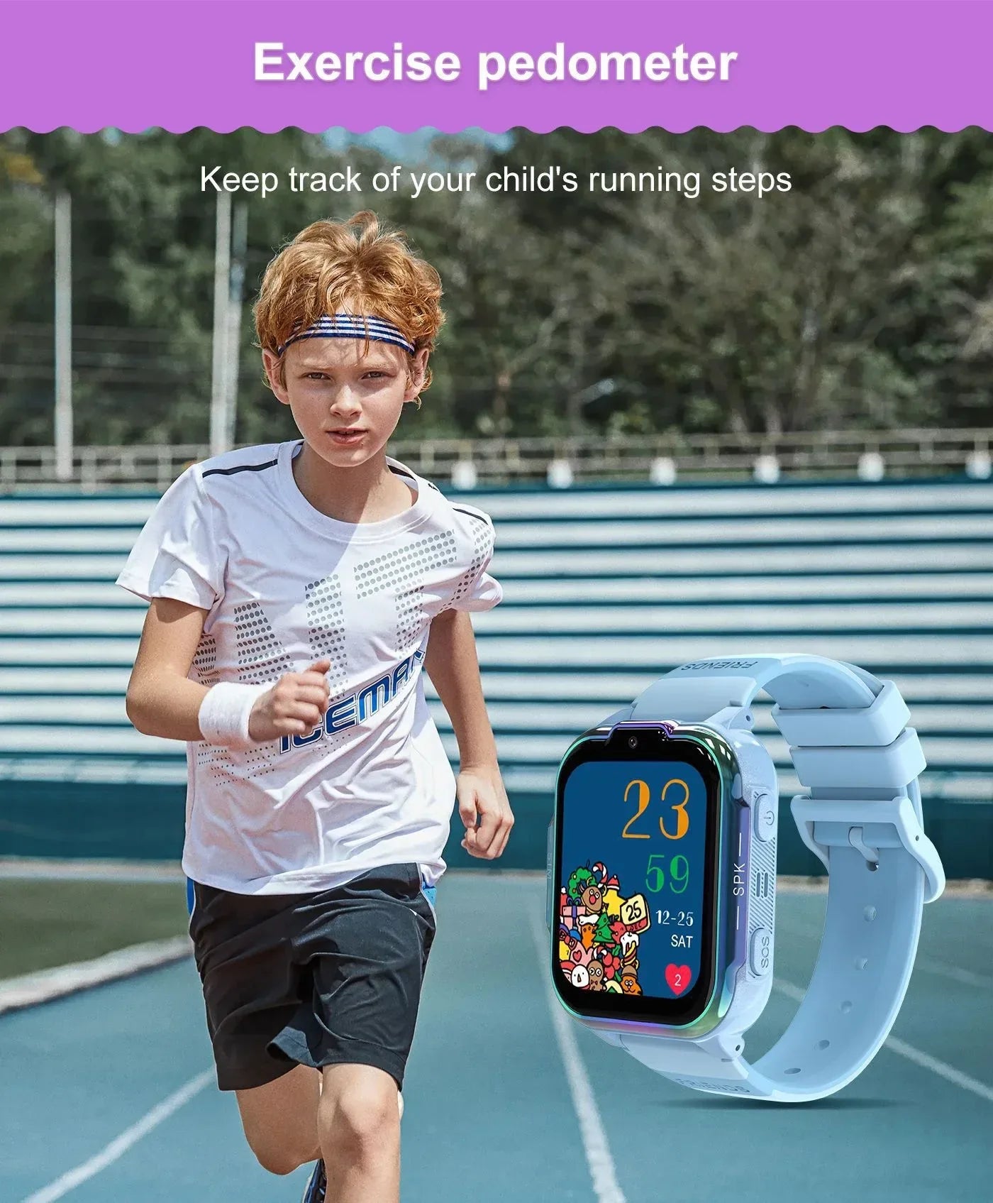 Full Netcom DH20 Children's Smart Watch 4G Video Call Positioning Card Student Phone Watch