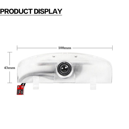 2X LED Car Door Courtesy Welcome Lamp Ghost Shadow Light Bulbs Accessories For Mitsubishi Pajero V87 V93 V97 V80 Montero Grandis