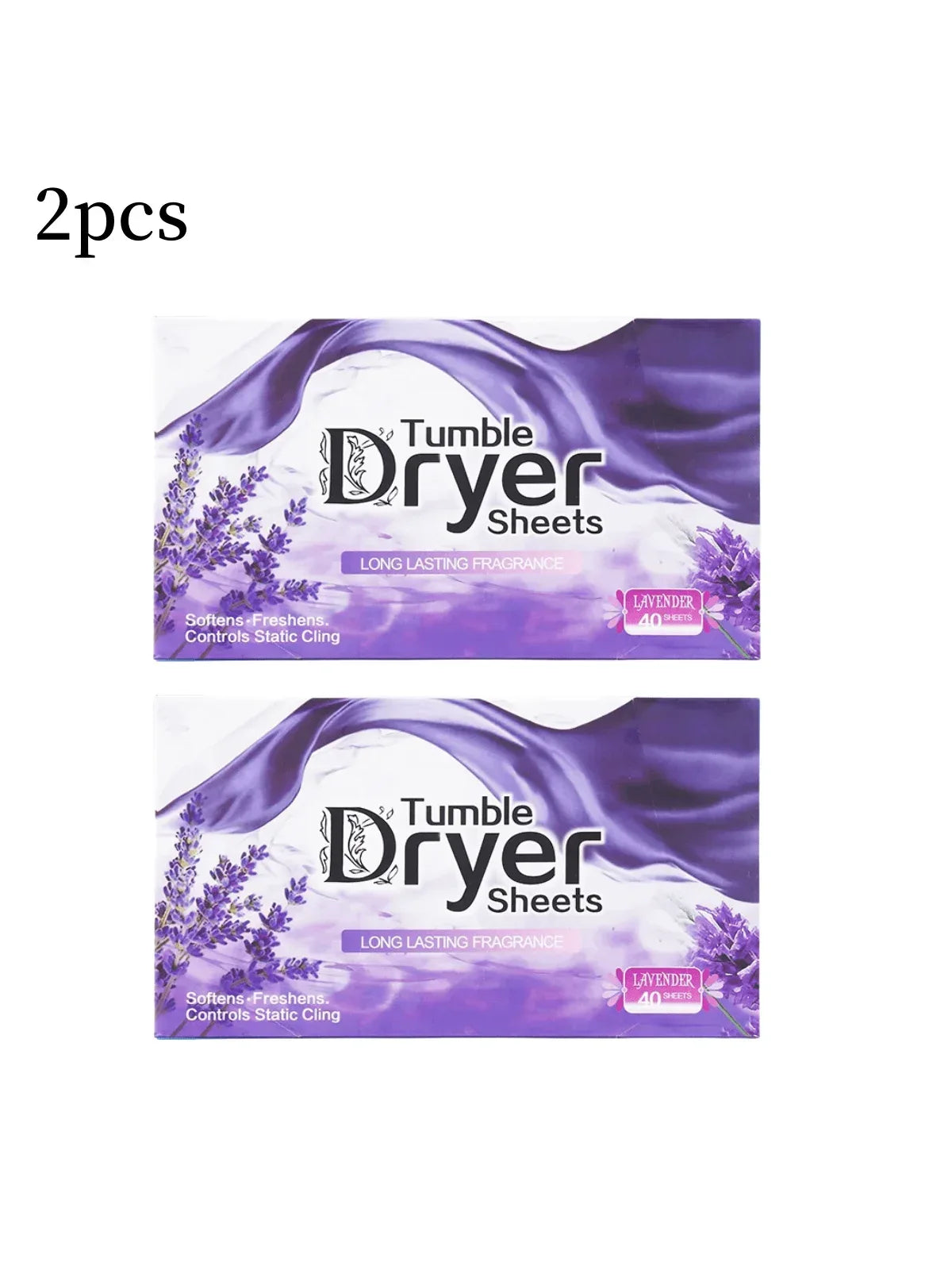 Dryer Sheets Bulk Natural Fabric Softener Sheets Plant Lavender Laundry Softener Naturally Removes Static Cling Drying Machine