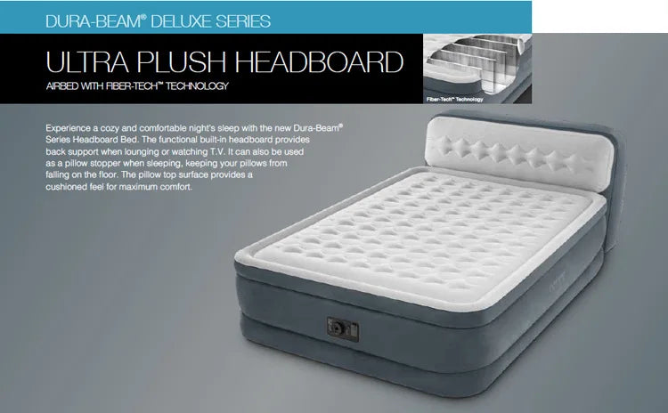 Order Online King Size Bed Inflatable Airbed Sleeping Intex Beds Air Bed Mattress with Pump