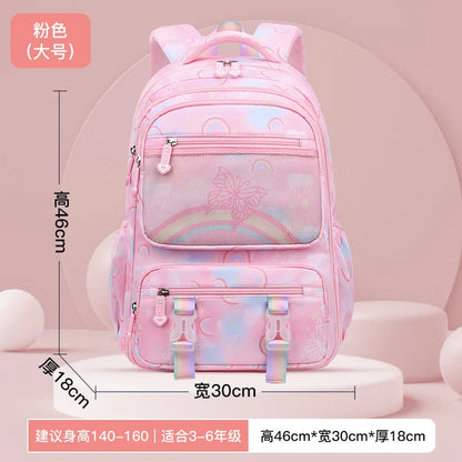 waterproof Children School Bag for Girls Primary princess school backpack Orthopedic Backpacks schoolbag kids Mochila Infantil