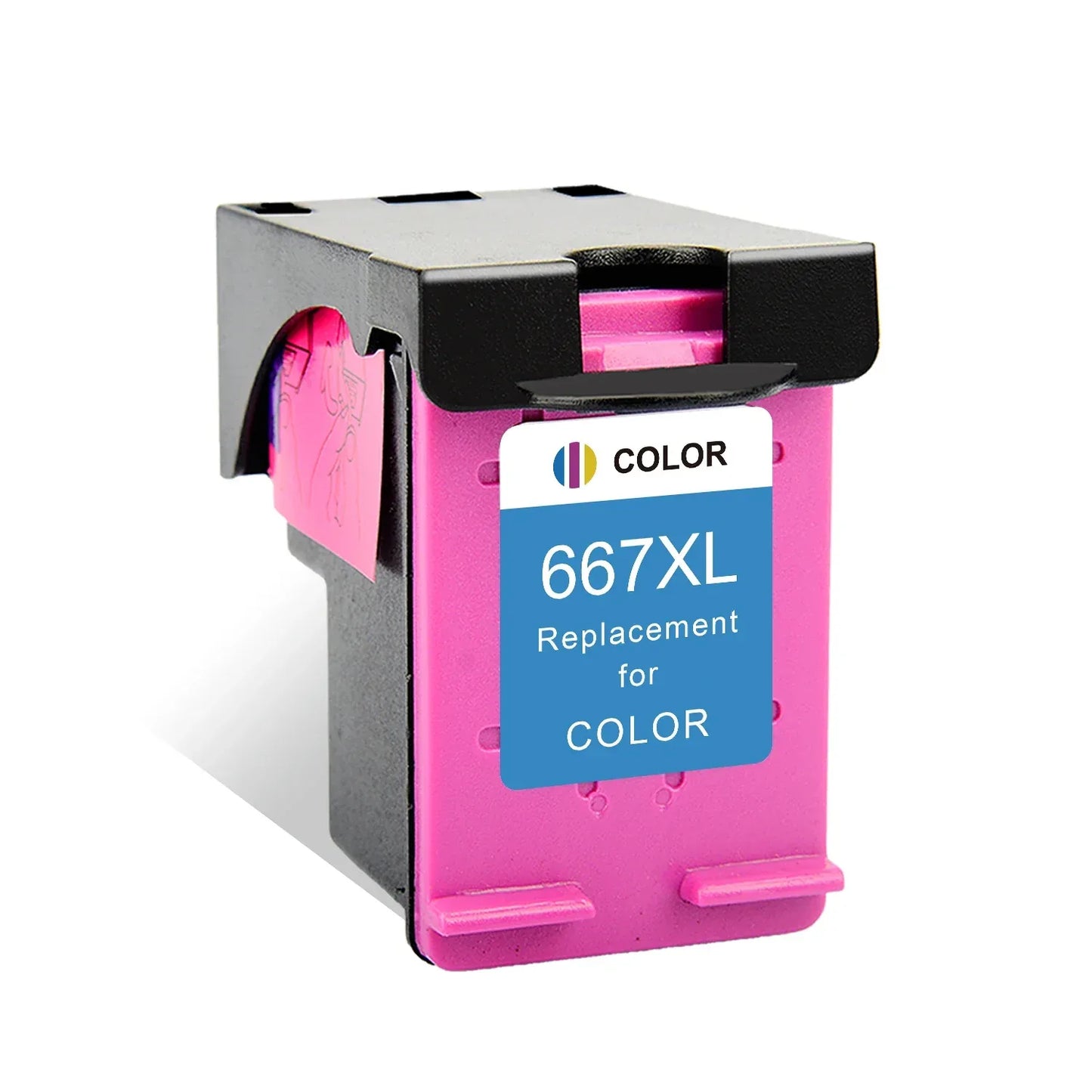 667 XL Ink Cartridge Replacement For HP667 HP 667XL Compatible DeskJet Ink Advantage 1275 2374 2375 2376 2775 2776 Printer